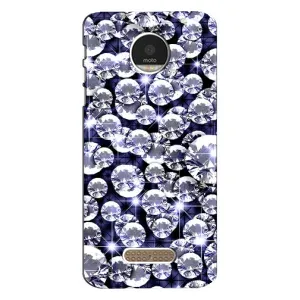 Чехол (Дорого -богато) на Motorola MOTO Z (Бриллианты)