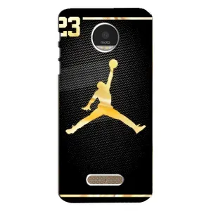 Силиконовый Чехол Nike Air Jordan на Мото З (Джордан 23)