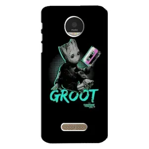 Чехол Супергерои Марвел на Мото З (Groot)