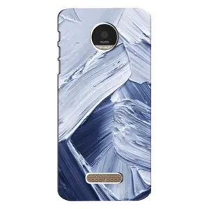 Чехлы со смыслом для Motorola MOTO Z (Краски мазки)