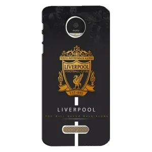 Силиконовые Чехлы принт Футбол на Motorola MOTO Z (Liverpool)