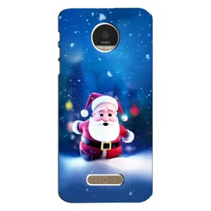 Чехлы на Новый Год Motorola MOTO Z (Маленький Дед Мороз)