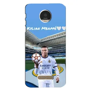 Чехол (TPU) с Футболистом на Motorola MOTO Z (Mbappe Real)