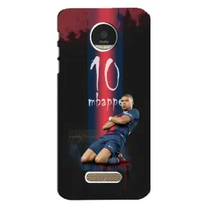 Чехол (TPU) с Футболистом на Motorola MOTO Z (MBAPPE 10)