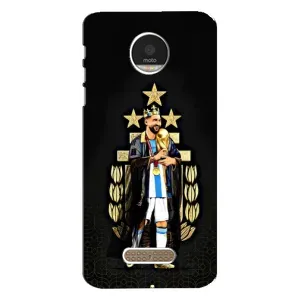 Чехлы Лео Месси Аргентина для Motorola MOTO Z (Месси король)