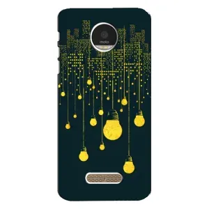 Силіконові Чохли Коханій людині для Motorola MOTO Z (Нічне місто)