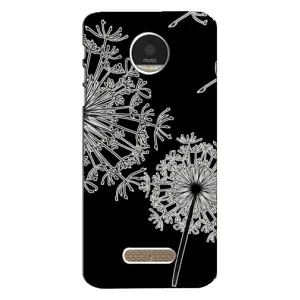 Силіконовий Чохол з кульбабками на Motorola MOTO Z (Кульбаба)