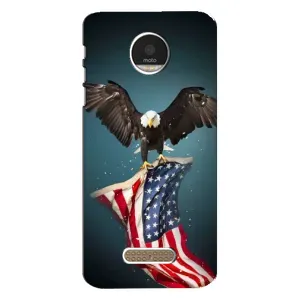Чохол Прапор USA для Motorola MOTO Z (Орел і прапор)