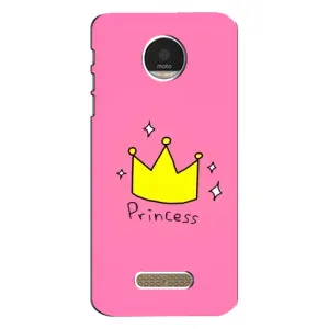 Девчачий Чехол для Motorola MOTO Z (Princess)