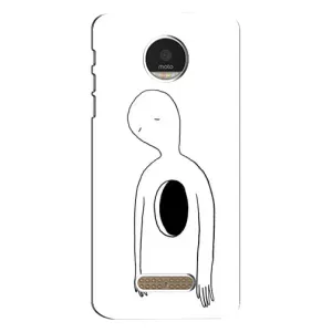 Чехлы со смыслом для Motorola MOTO Z (Пустота)