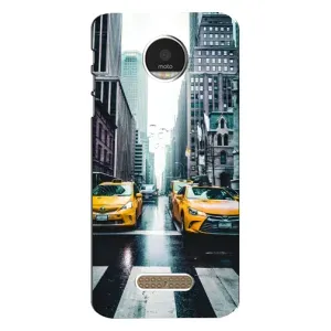 Силіконовий бампер (Працівники) на Motorola MOTO Z (Таксі)