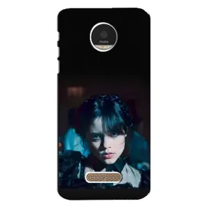 Чехлы с принтом Уэнсдей на Motorola MOTO Z (Танец Уэнсдей)