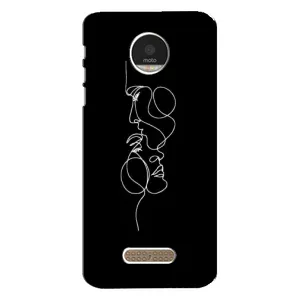Силіконові Чохли Коханій людині для Motorola MOTO Z (Закохана пара)
