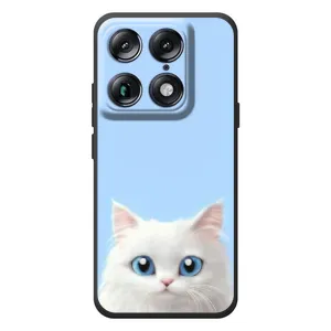 Чехол на тематику: Коты для Motorola Signature (Белый кот)