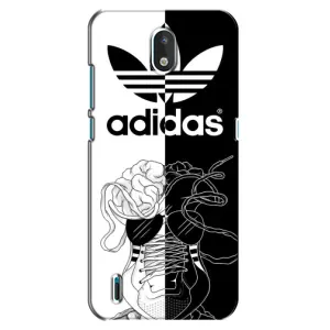 Чехол в стиле "Адидас" для Нокиа 1.3 (Adidas шнурки)