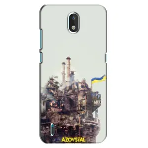 Чехлы на военную тематику для Nokia 1.3 (Азовсталь)