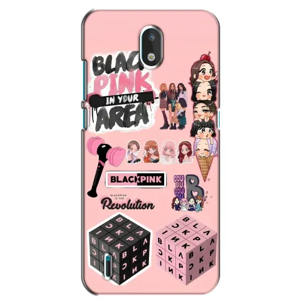 Чехол с рисунком «BLACK PINK коллаж» для Nokia 1.3