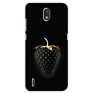 Чохол з зображенням смачної їжі для Nokia 1.3 (Чорна полуниця)
