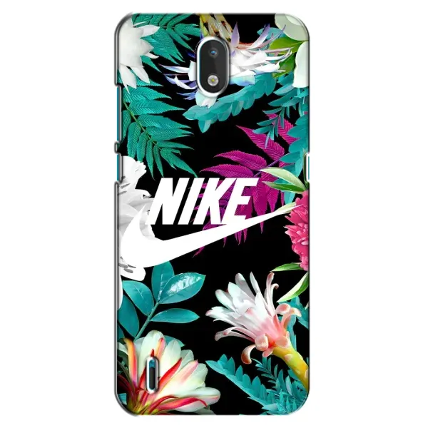 Чехол с рисунком «Цветочный Nike» для Nokia 1.3