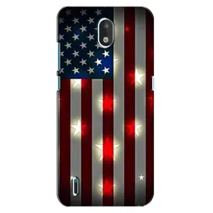 Чехол Флаг USA для Nokia 1.3 (Флаг США 2)