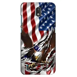 Чехол Флаг USA для Nokia 1.3 (Флаг USA)