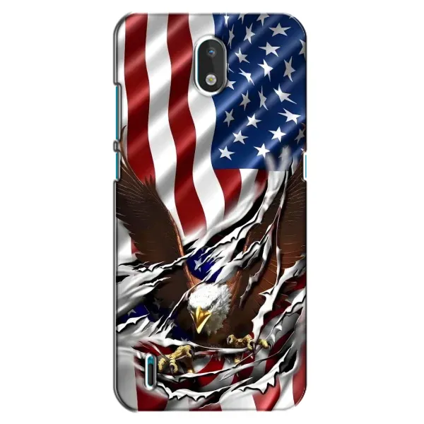 Чехол с рисунком «Флаг USA» для Nokia 1.3