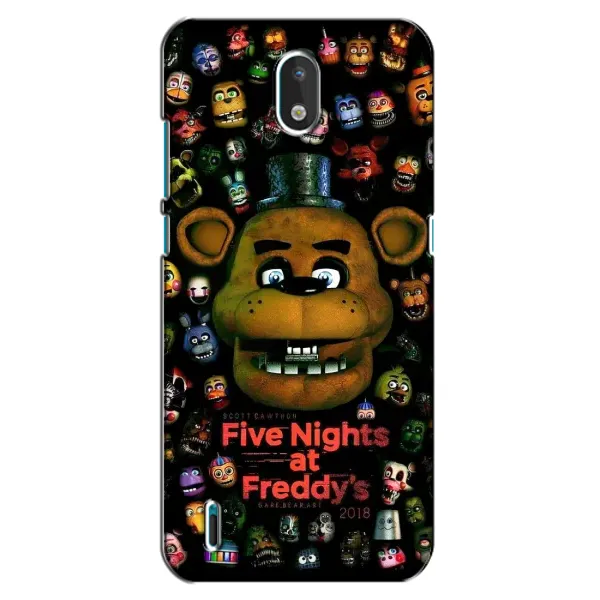 Чехол с рисунком «Freddy» для Nokia 1.3