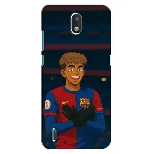 Чехол с рисунком «Футболист Ямаль» для Nokia 1.3