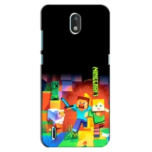 Чехлы для Nokia 1.3 (Персонажи Майн Крафт) (Герой Майнкрафт)