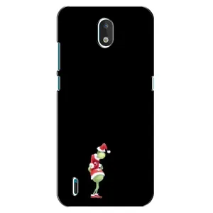 Чохол з малюнком «Грінч на чорному» для Nokia 1.3