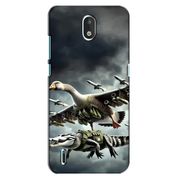 Чехол с рисунком «Гусини и крокодило» для Nokia 1.3 Чехол с рисунком «Гусини и крокодило» для Nokia 1.3