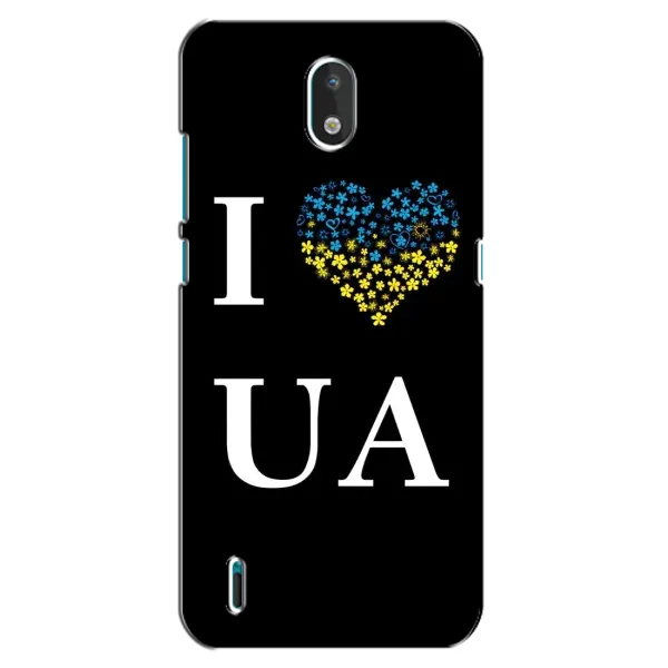 Чехол с рисунком «I Love UA» для Nokia 1.3 Чехол с рисунком «I Love UA» для Nokia 1.3
