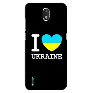 Чохол з Українською символікою на Нокіа 1.3 (I Love Ukraine)