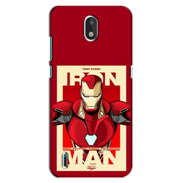 Чехол с рисунком «Iron man» для Nokia 1.3 Чехол с рисунком «Iron man» для Nokia 1.3