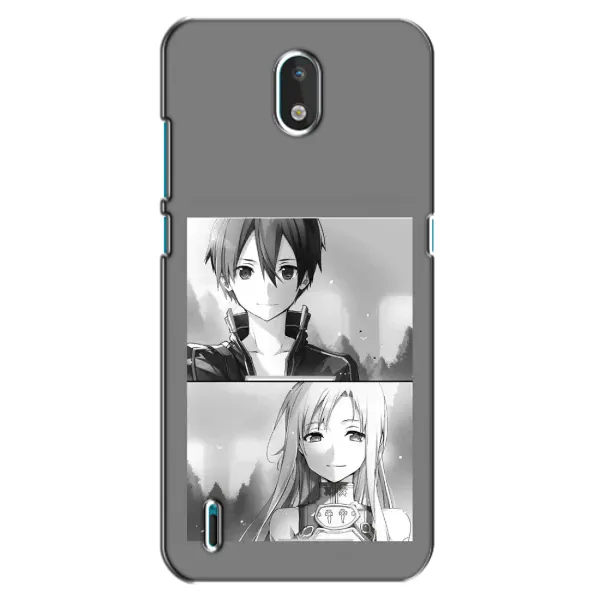 Чехол с рисунком «Кирито-Асуна» для Nokia 1.3 Чехол с рисунком «Кирито-Асуна» для Nokia 1.3