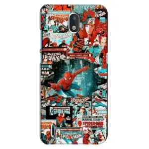 Чехол Супергерой Человека Паука на Nokia 1.3 (Комиксы Человек Паук)