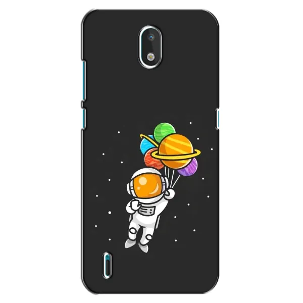 Чехол с рисунком «Космонавт с шариками» для Nokia 1.3 Чехол с рисунком «Космонавт с шариками» для Nokia 1.3
