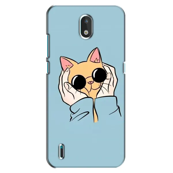 Чехол с рисунком «КОТИК в очках» для Nokia 1.3 Чехол с рисунком «КОТИК в очках» для Nokia 1.3