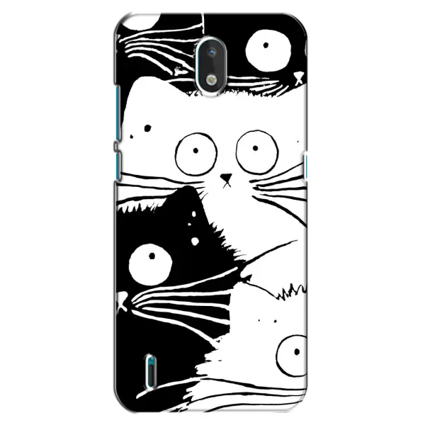 Чехол с рисунком «КОТИКИ» для Nokia 1.3 Чехол с рисунком «КОТИКИ» для Nokia 1.3