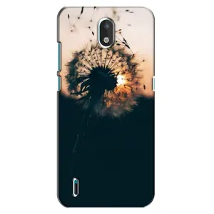 Силиконовый Чехол с одуванчиками на Nokia 1.3 (Красивый одуванчик)