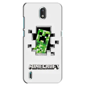 Чехлы для Nokia 1.3 (Персонажи Майн Крафт) (Крипер)