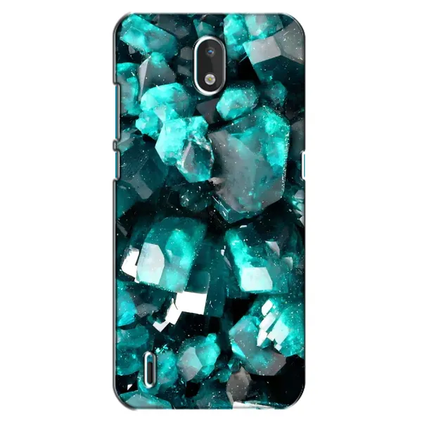 Чехол с рисунком «Кристалы» для Nokia 1.3