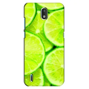 Чохол з зображенням смачної їжі для Nokia 1.3 (Лайм)