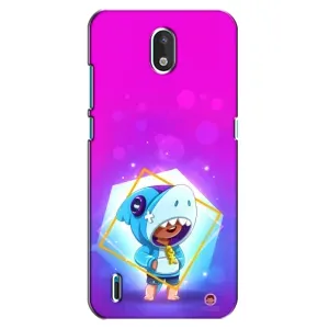 Чохол Бравл Старс для Nokia 1.3 (Леон у костюмі Акули)