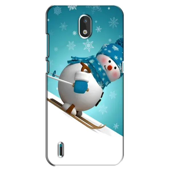 Чехол с рисунком «Лыжник» для Nokia 1.3