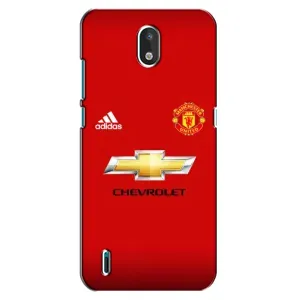 Силиконовые Чехлы принт Футбол на Nokia 1.3 (Man United)