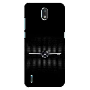 Силиконовый бампер с картинкой машины на Nokia 1.3 (Mercedes)