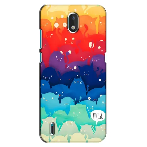 Чехол с рисунком «Mew» для Nokia 1.3