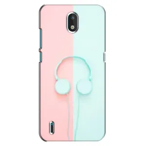 Чехол с рисунком «Наушники» для Nokia 1.3