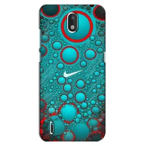 Силиконовый Чехол на Nokia 1.3 с картинкой Nike (Найк зеленый)